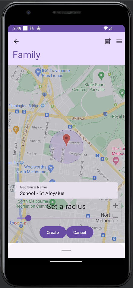 Real-Time Location Tracking App for Families - Image 3